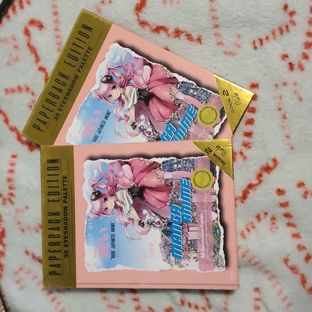 Manga Anime / Paperback Edition 35 Eyeshadow Pallet / Book 2 Rude / Brand New